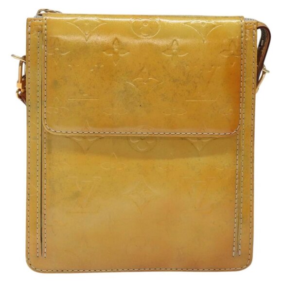 LOUIS VUITTON Monogram Vernis Motto Accessory Pouch Gris M91030 LV Auth 118033 - Picture 14 of 16